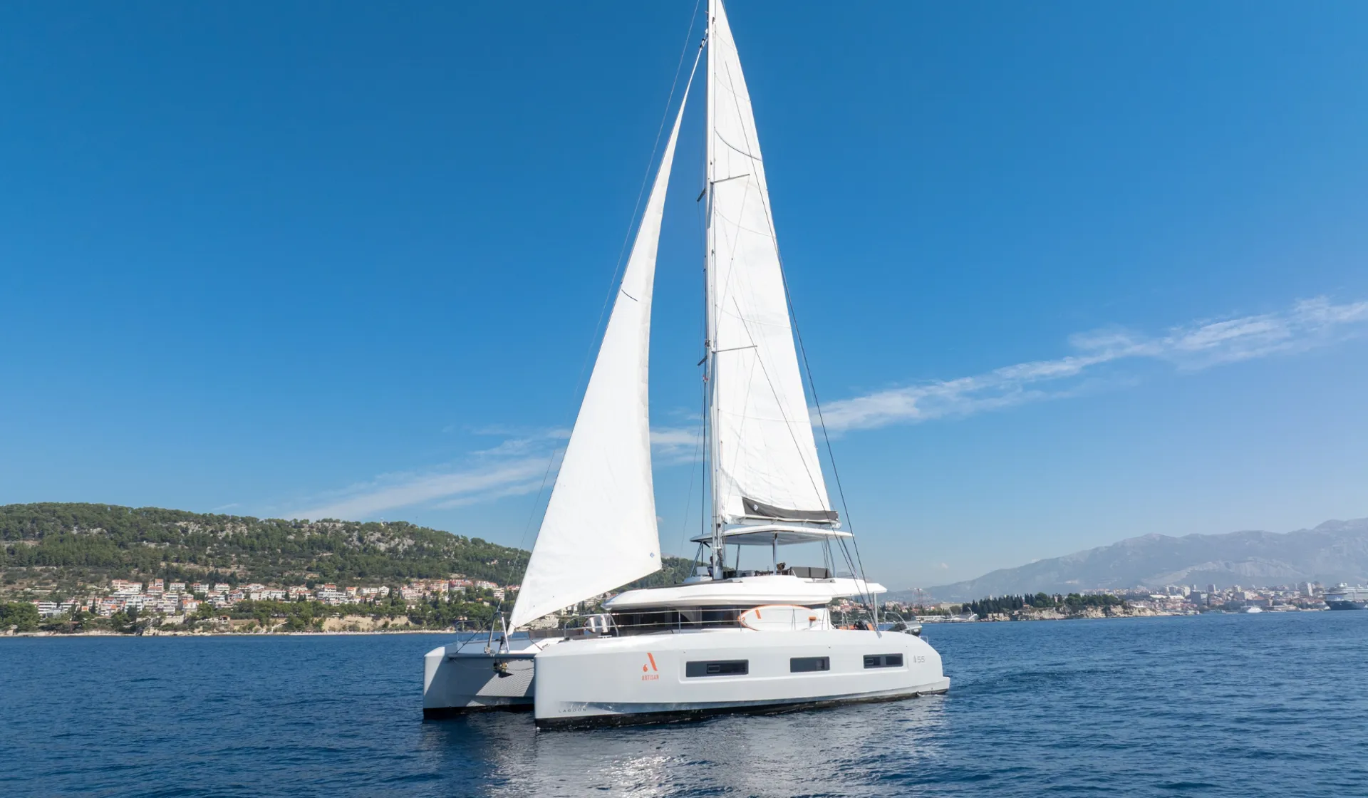 Croatia Crewed Catamaran ARTISAN - 2025 Lagoon 55 sailing