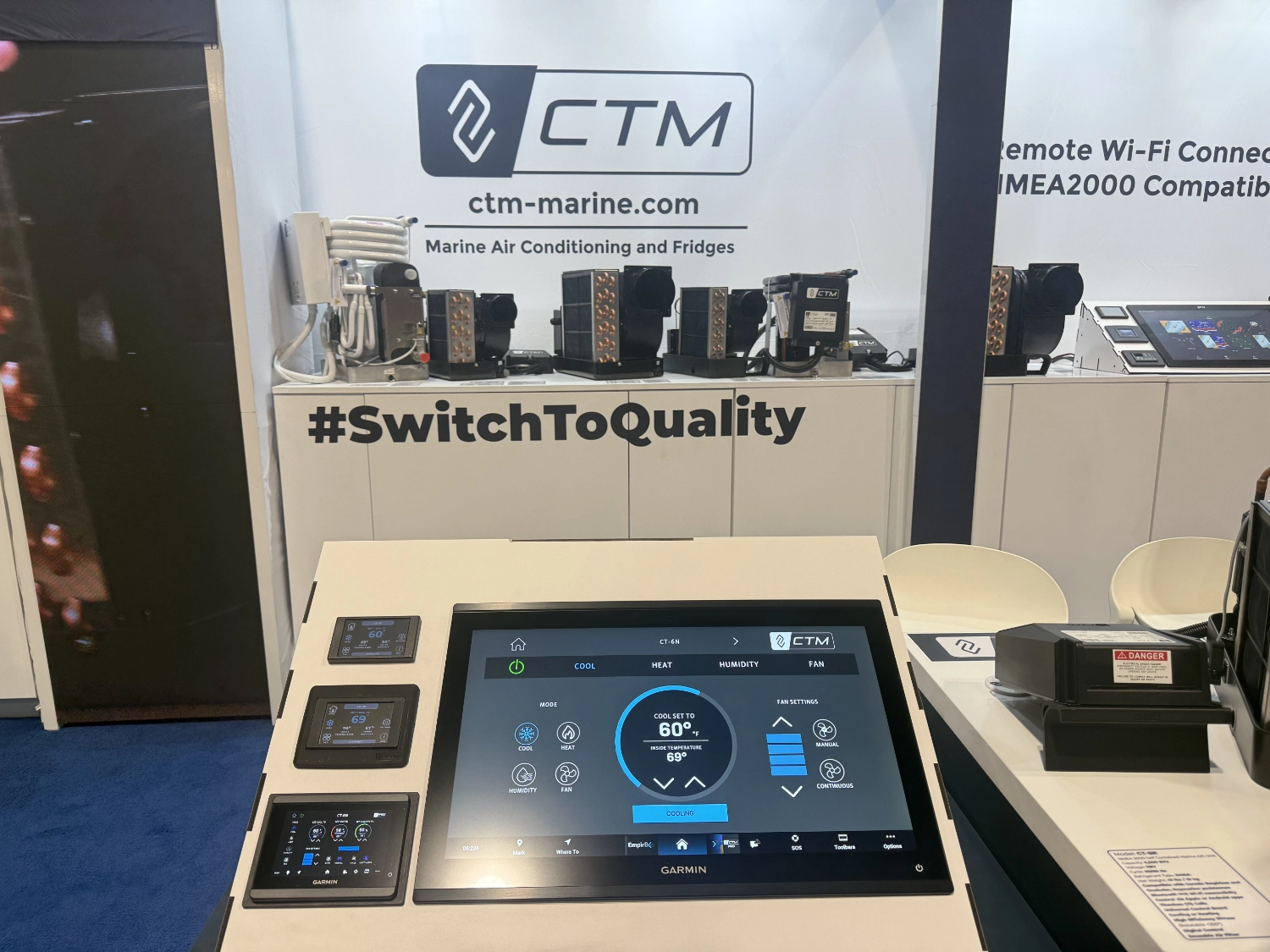 CTM Marine Showcases Next-Gen Comfort at IBEX 2025