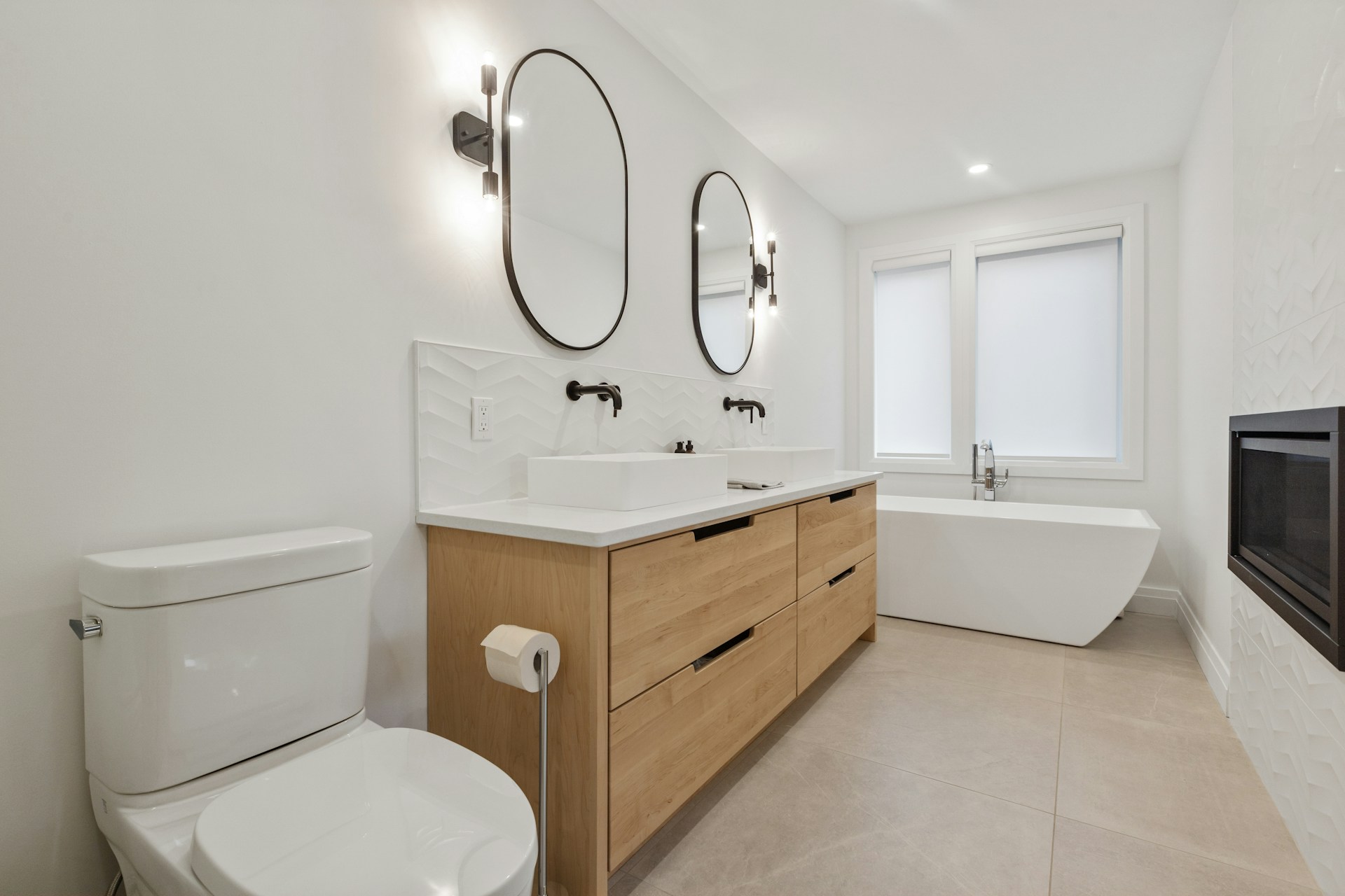 bathroom roller shades