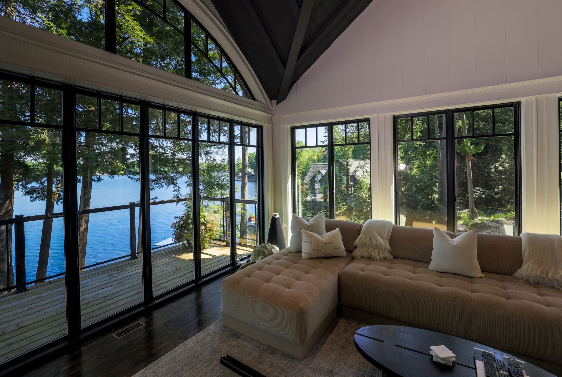 corner patio doors