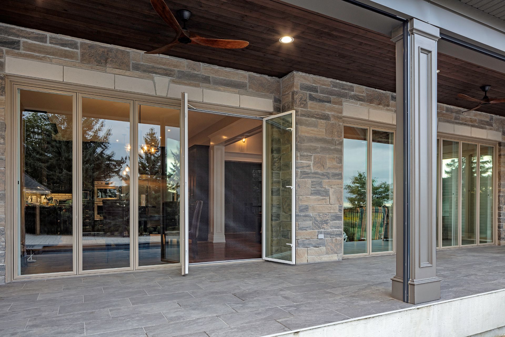 cool air open doors
