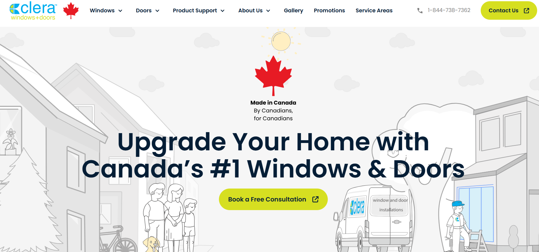 Clera windows Hamilton