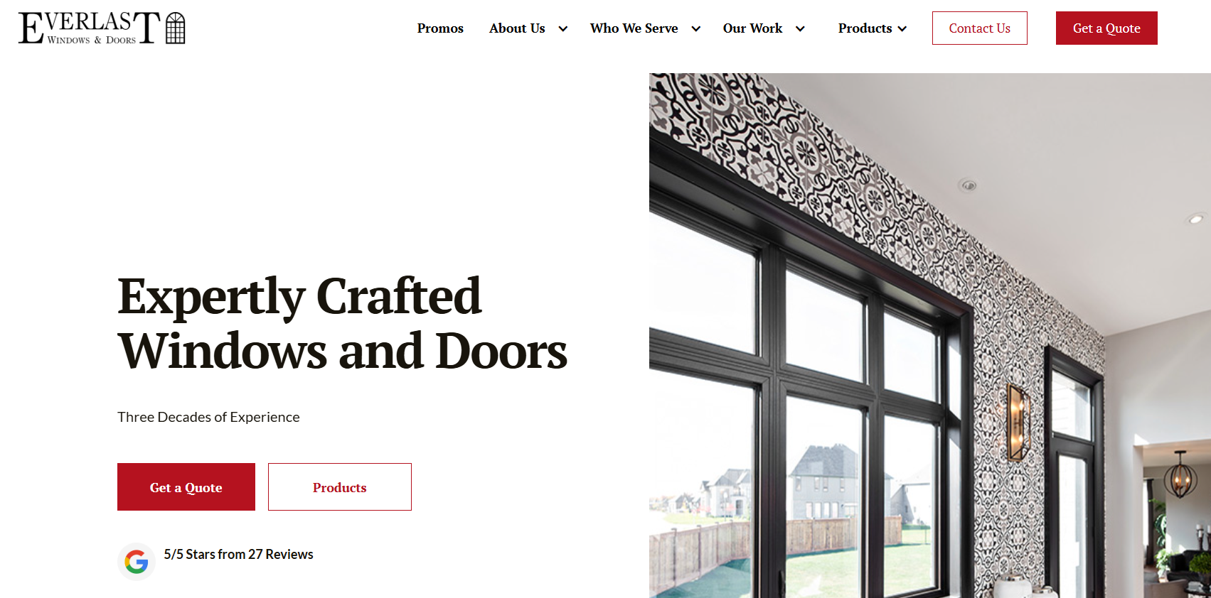 Everlast window company Hamilton