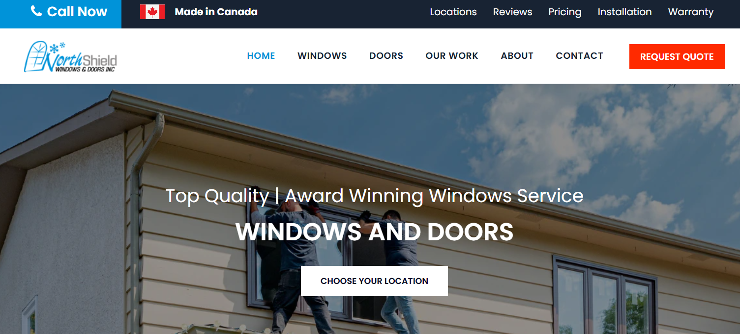 NorthShield window company Hamilton