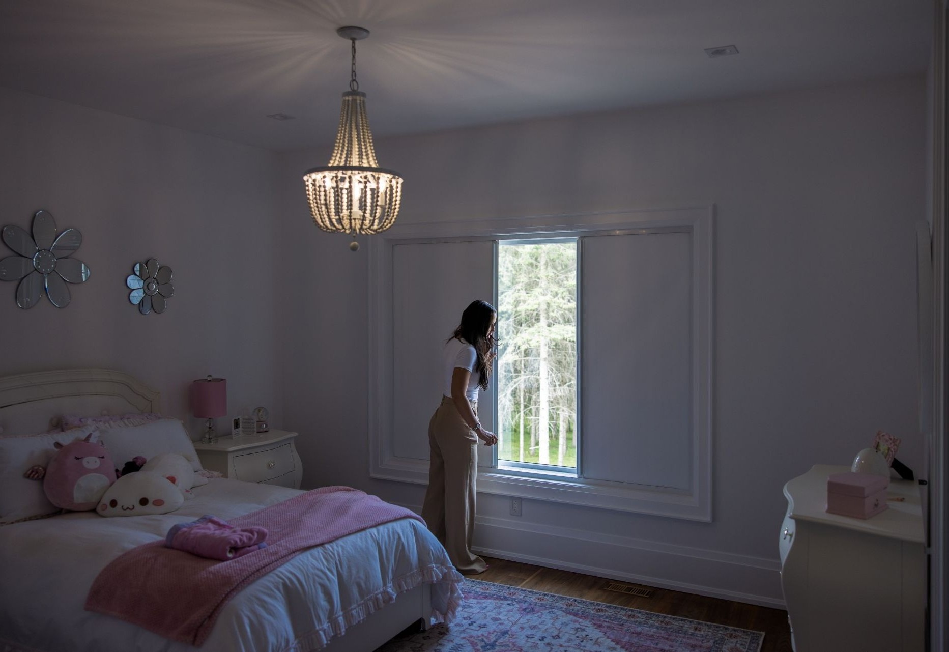Magic privacy window treatments