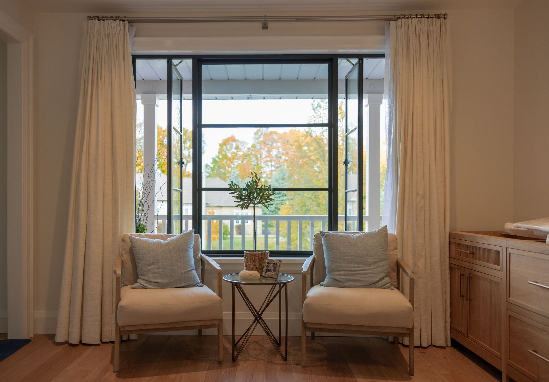 casement window natural light