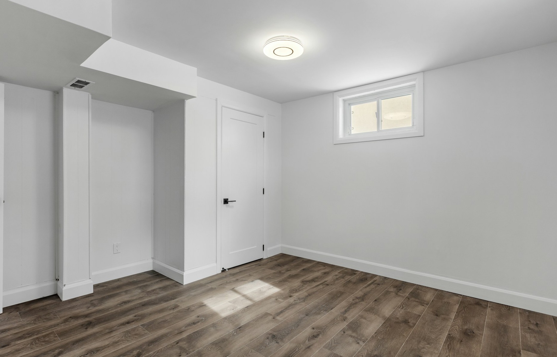 sliding basement window