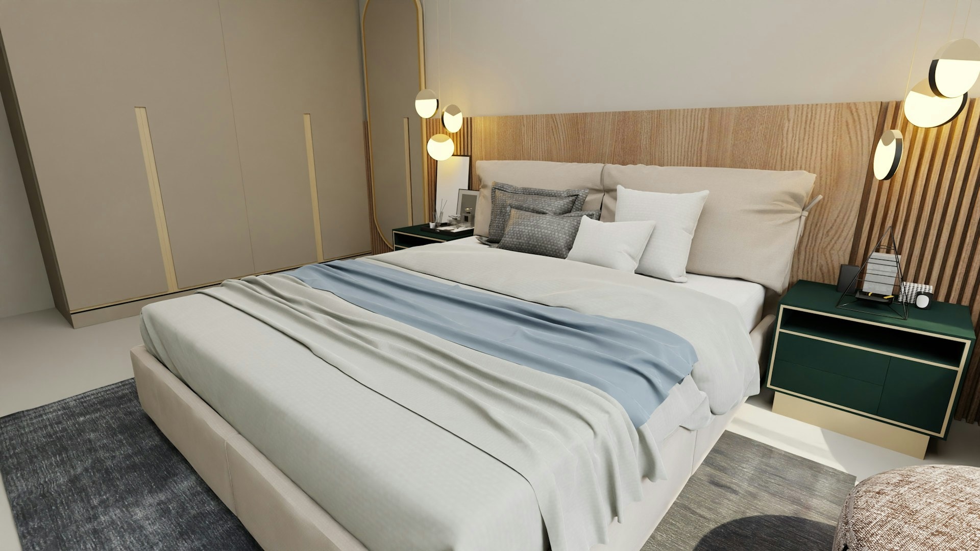 basement bedroom storage