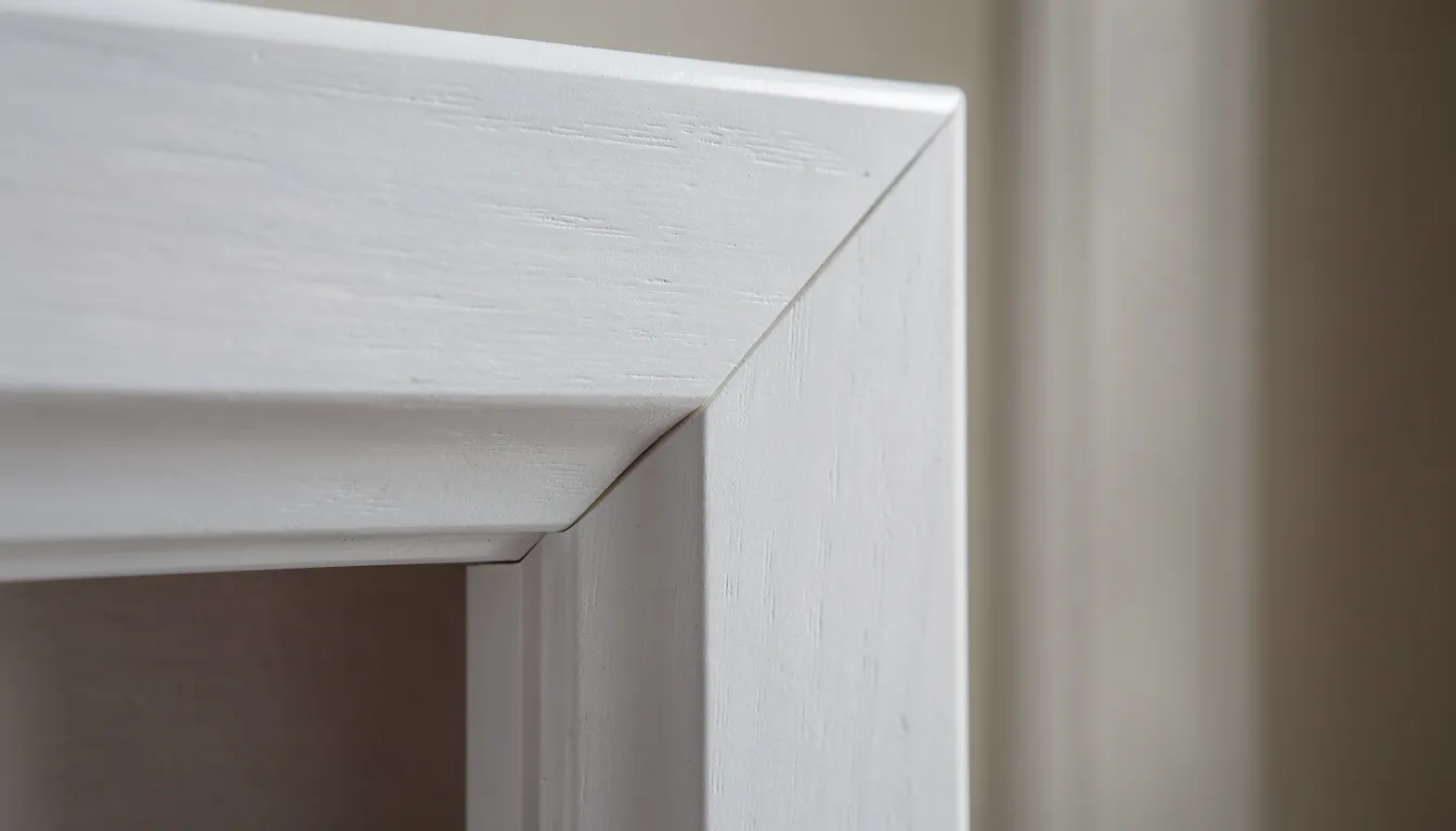 mitered door trim
