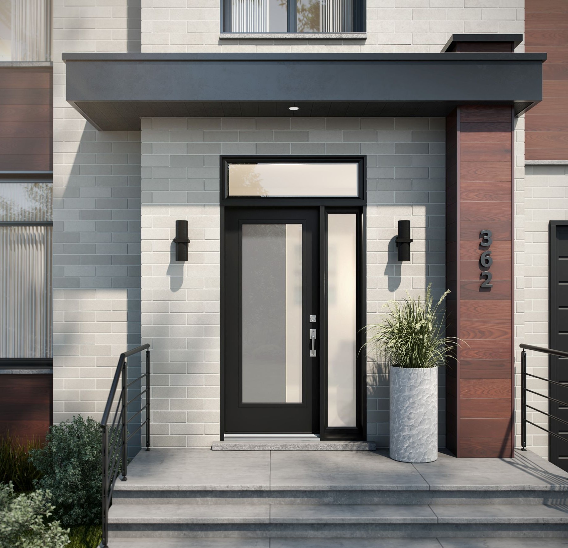 standard door height canada