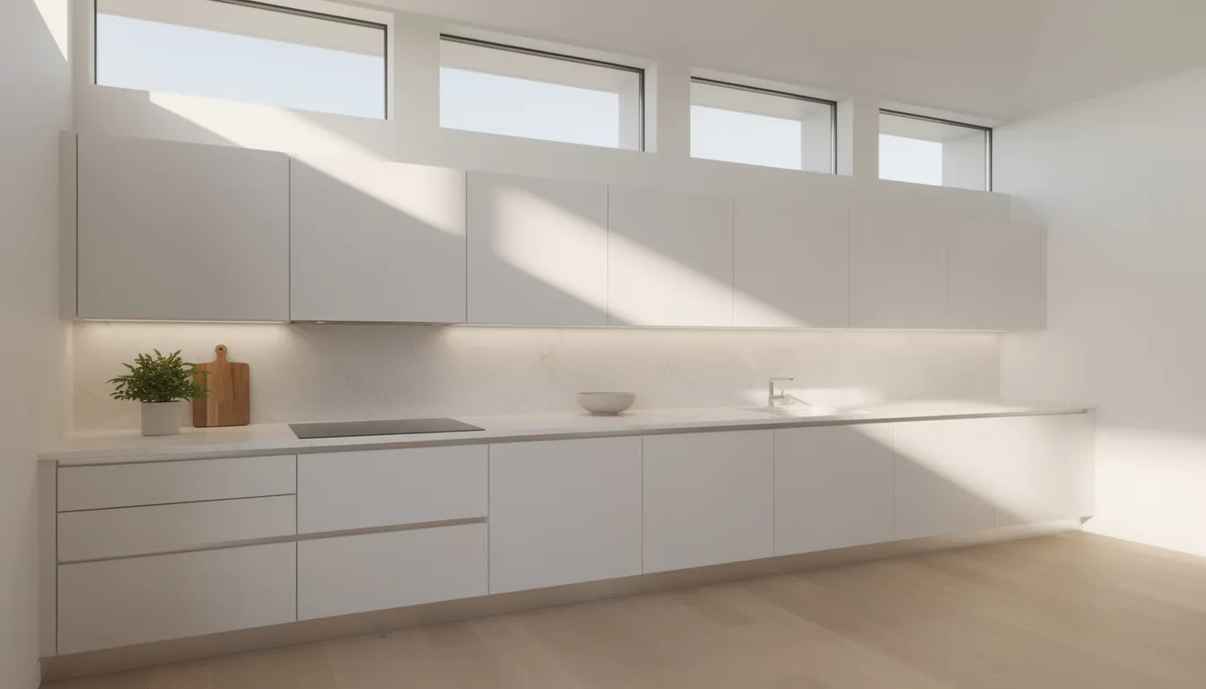 clerestory windows in kitchen