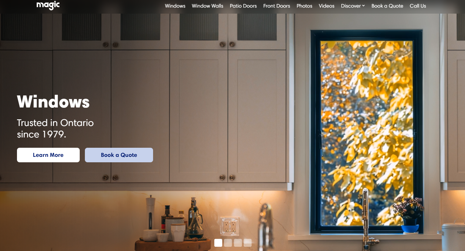 Magic homepage window company Ottawa
