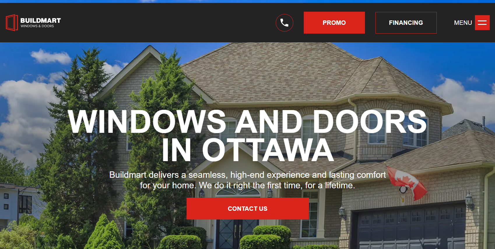 Buildmart homepage