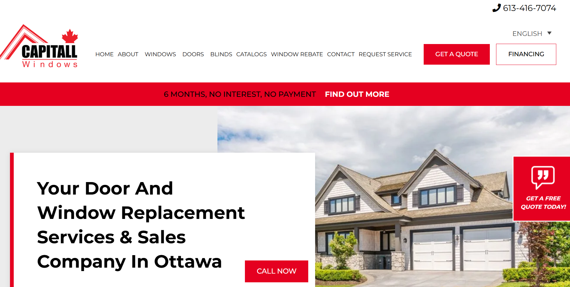 Capitall homepage