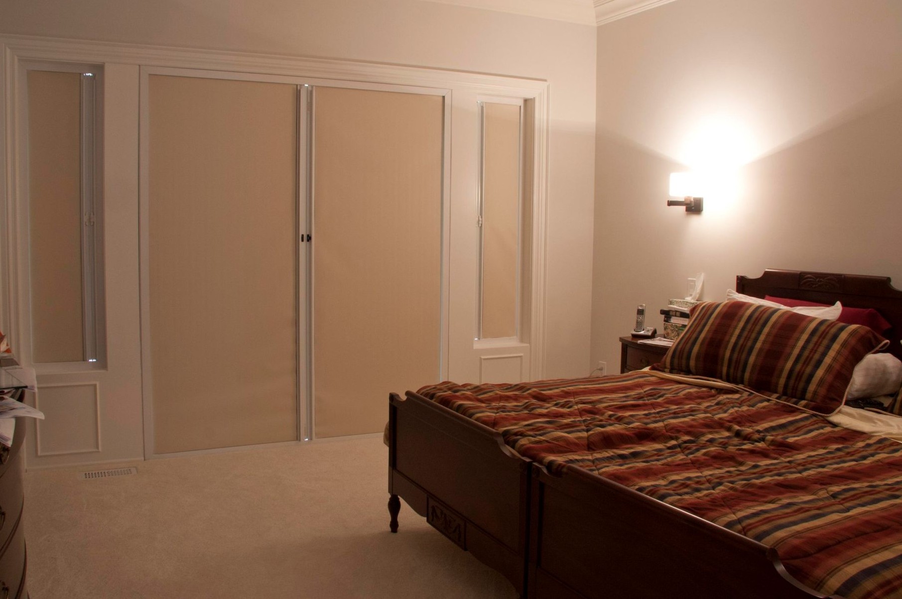bedroom window coverings