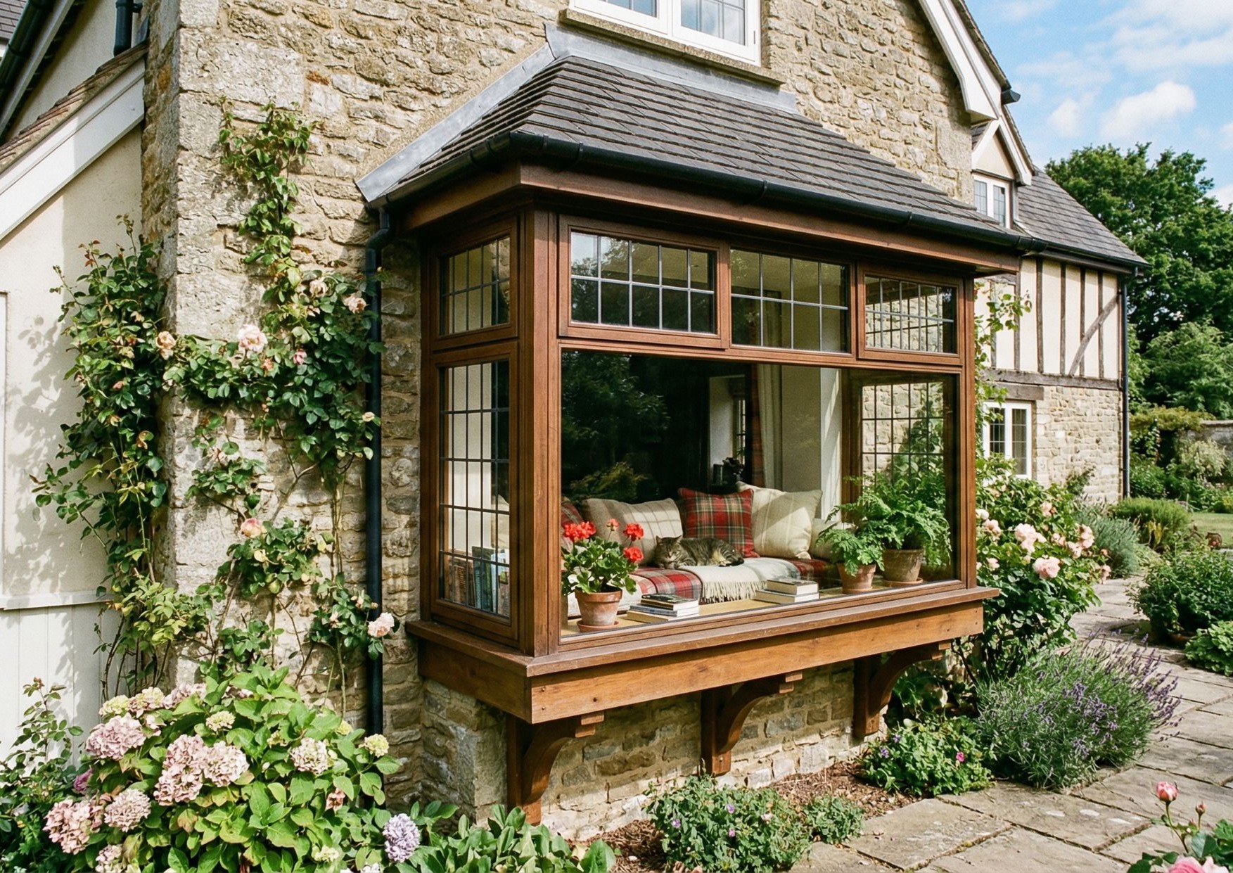 box bay window