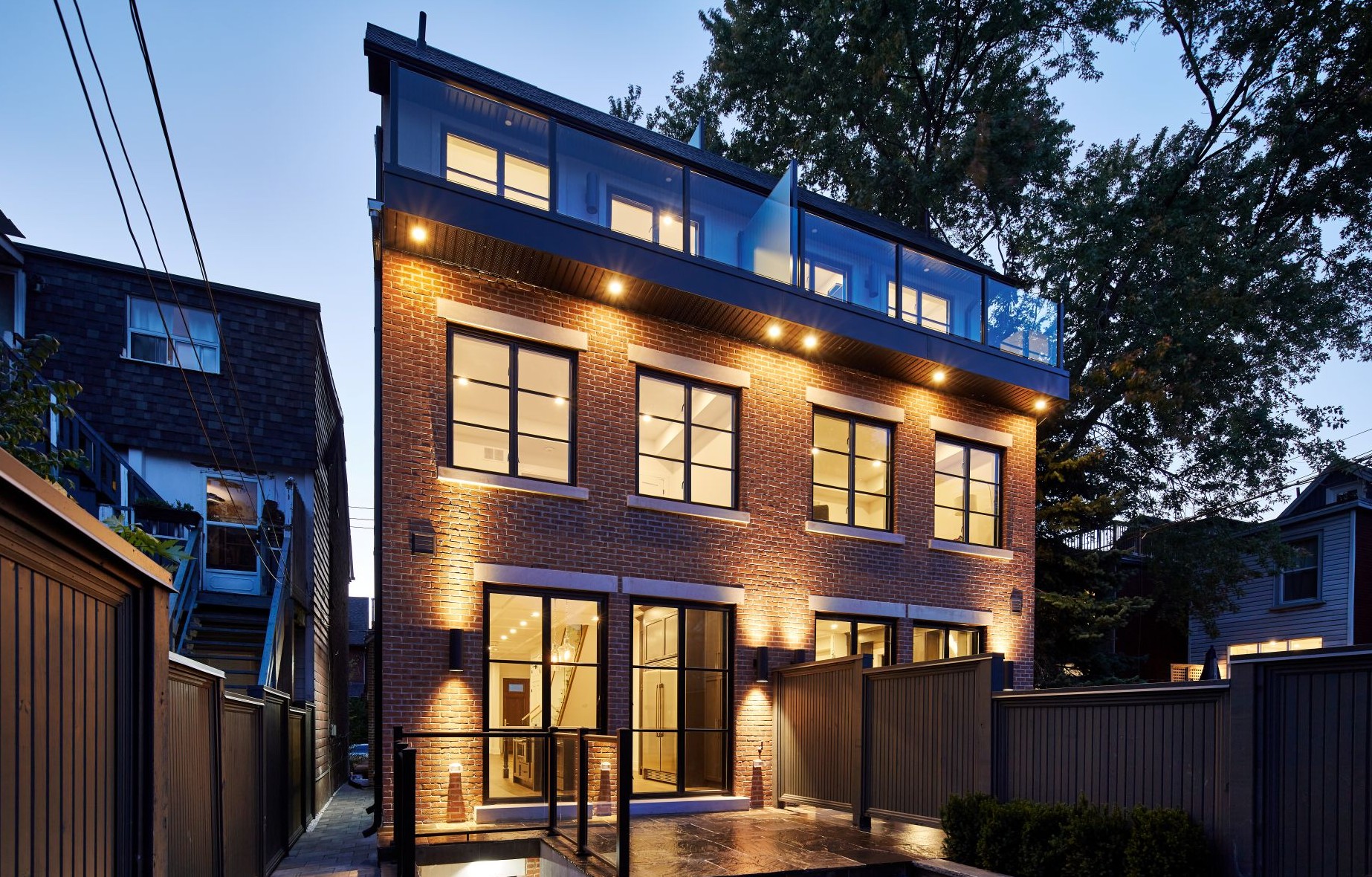 house with soundproof windows