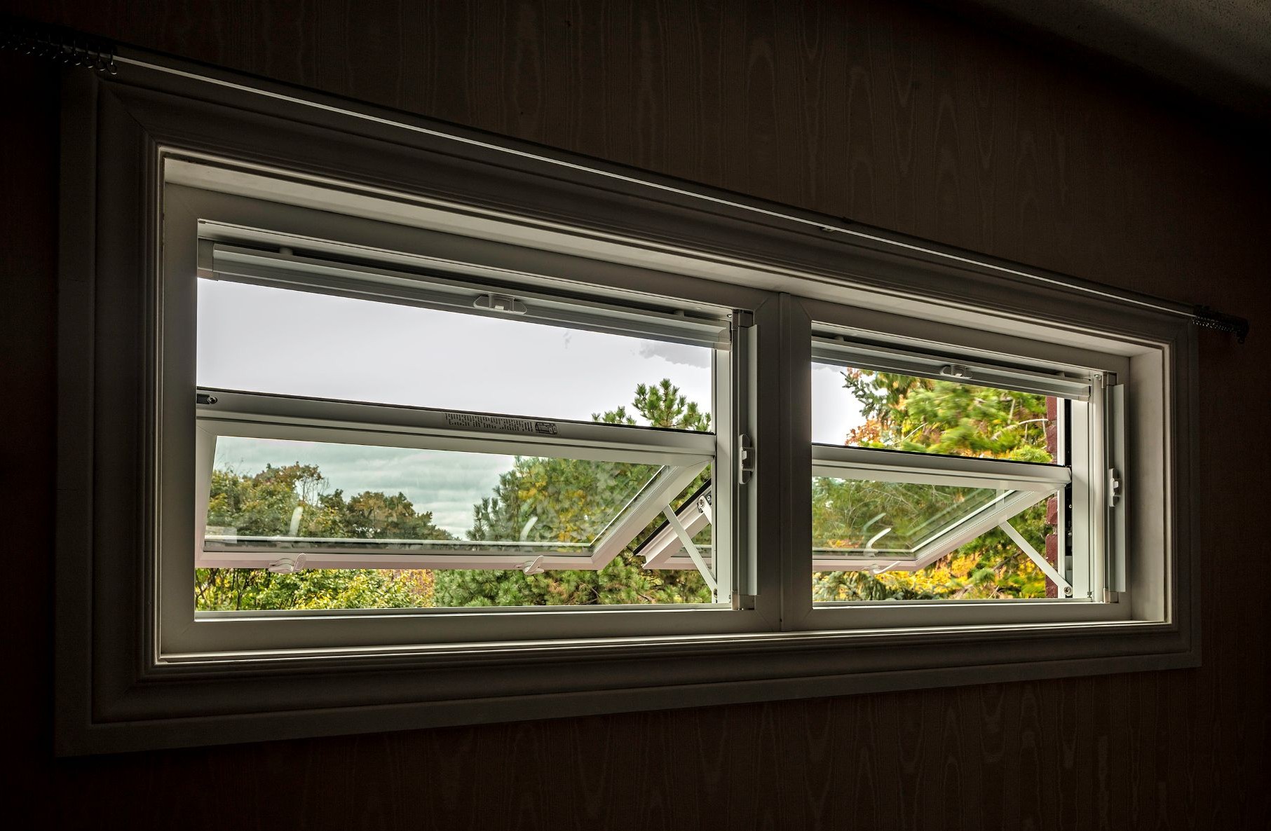 two awning windows
