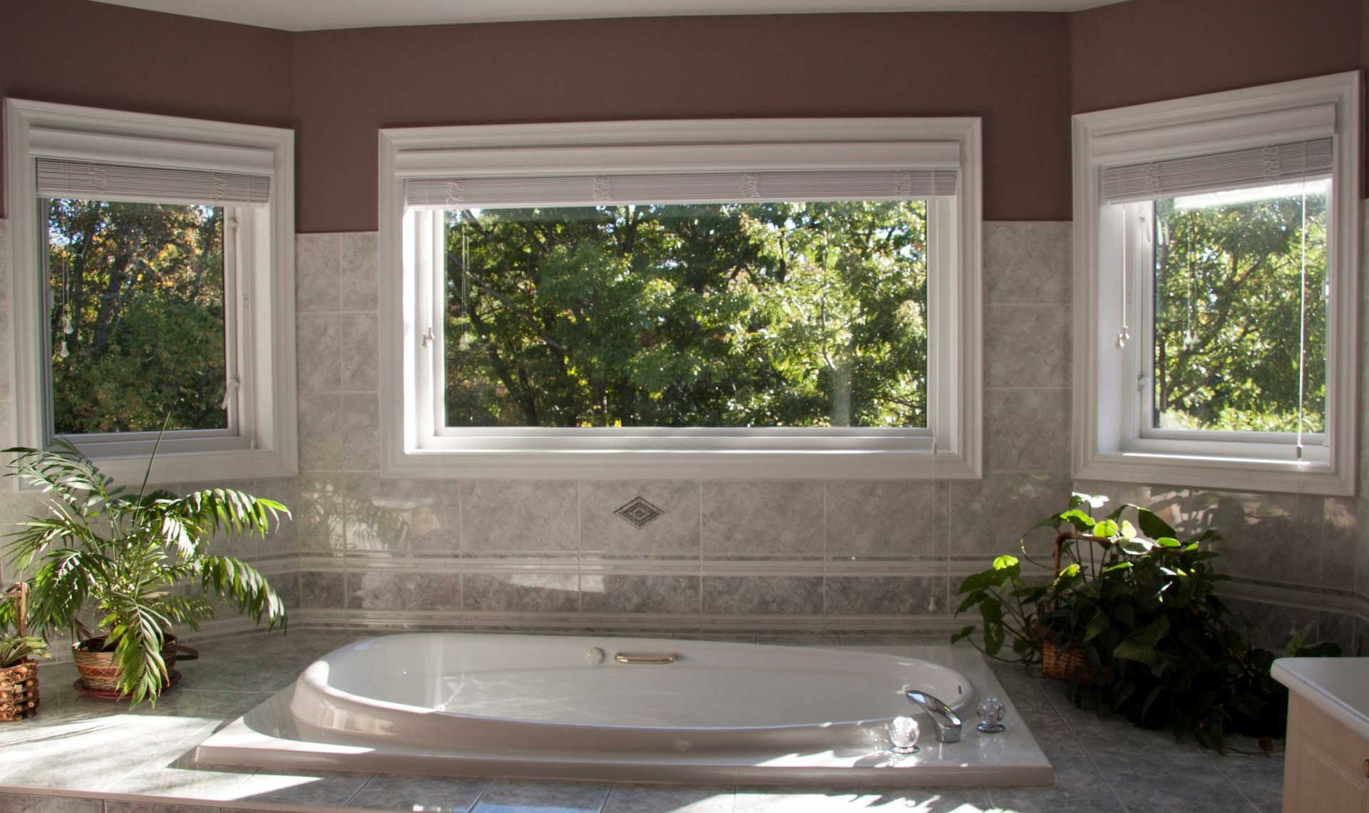 bathroom bay window