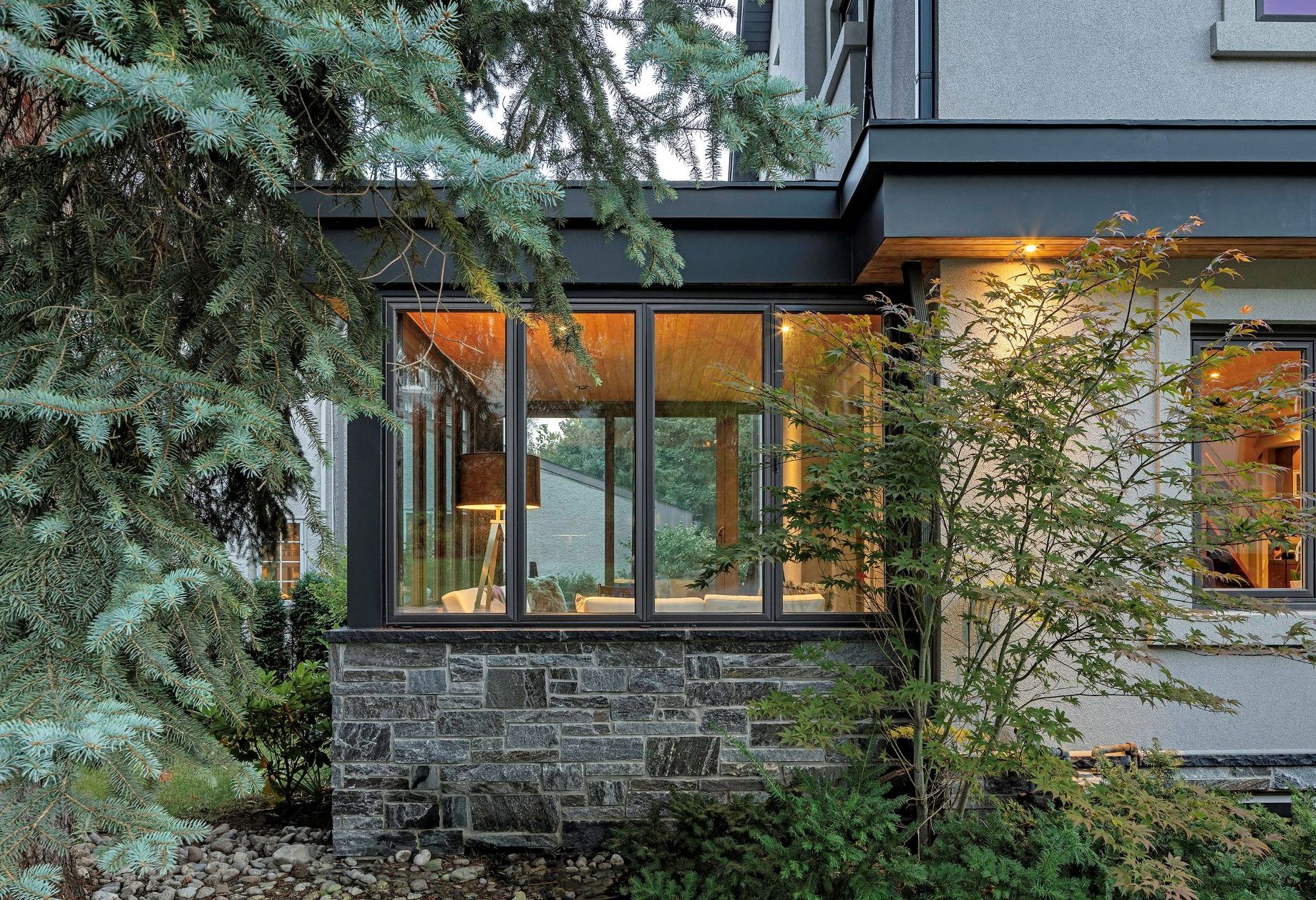 pass-through windows with multi-point locks