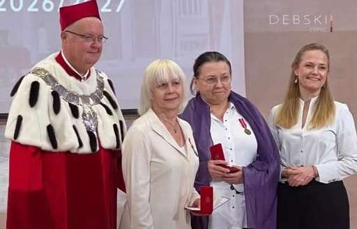 Dr n. med. Małgorzata Bińkowska uhonorowana przez Ministerstwo Edukacji Narodowej
