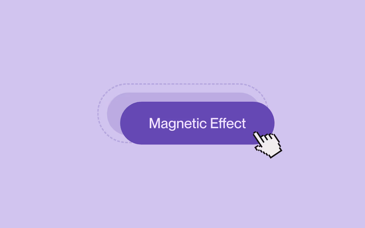 Magnetic Hover Effect