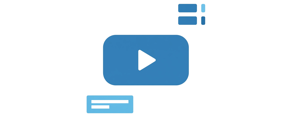 Structured youtube content
