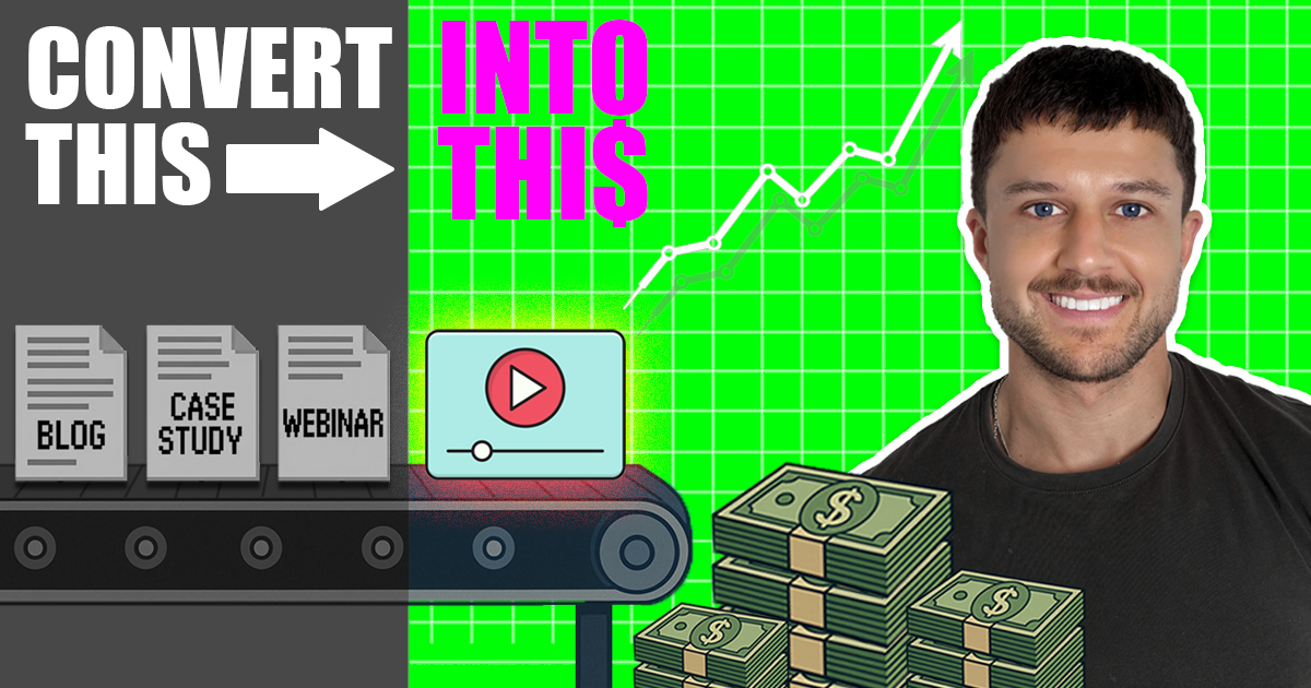 Stop Wasting Your Best Content: How to Repurpose for Video & Drive More Qualified Leads