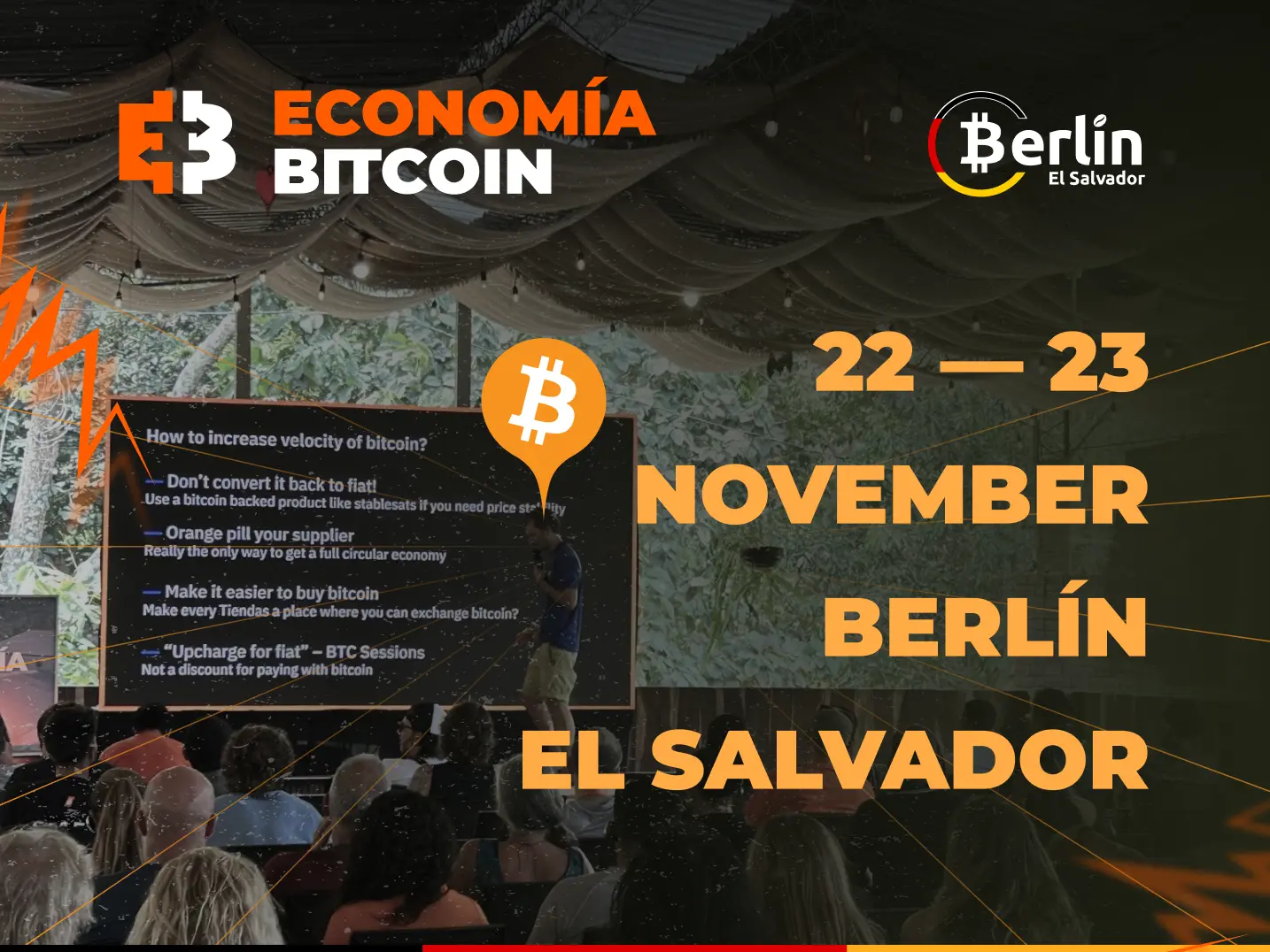 Economía Bitcoin returns in Berlín, El Salvador