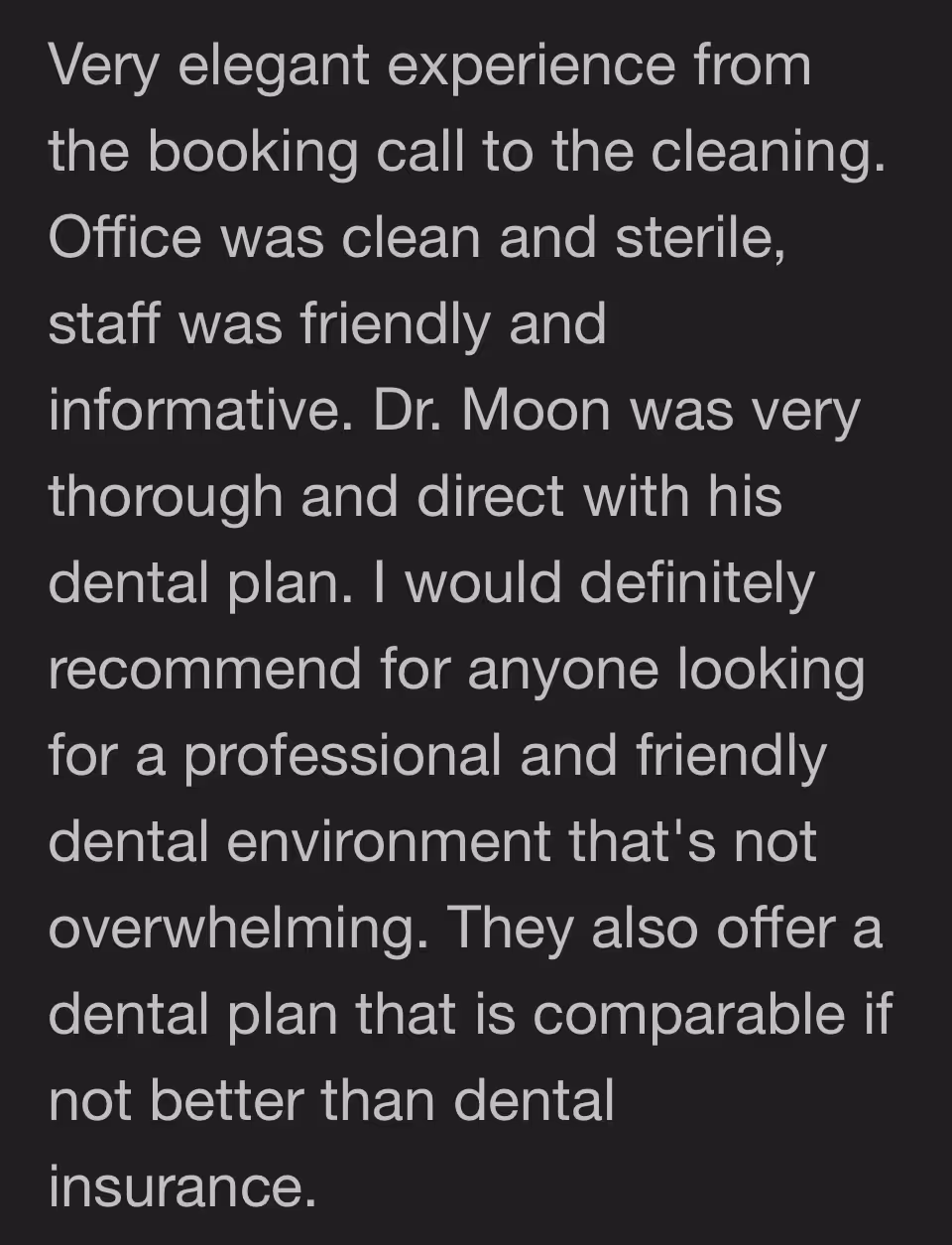 patient review