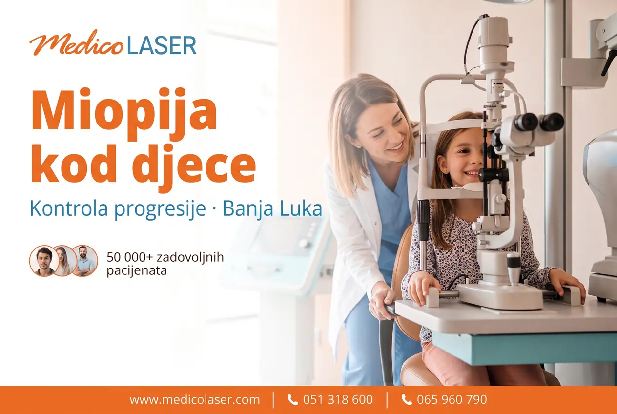 Miopija (kratkovidnost) kod djece – kontrola progresije
