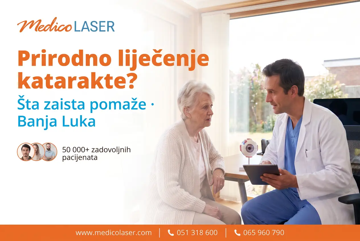Da li je moguće prirodno liječenje katarakte?