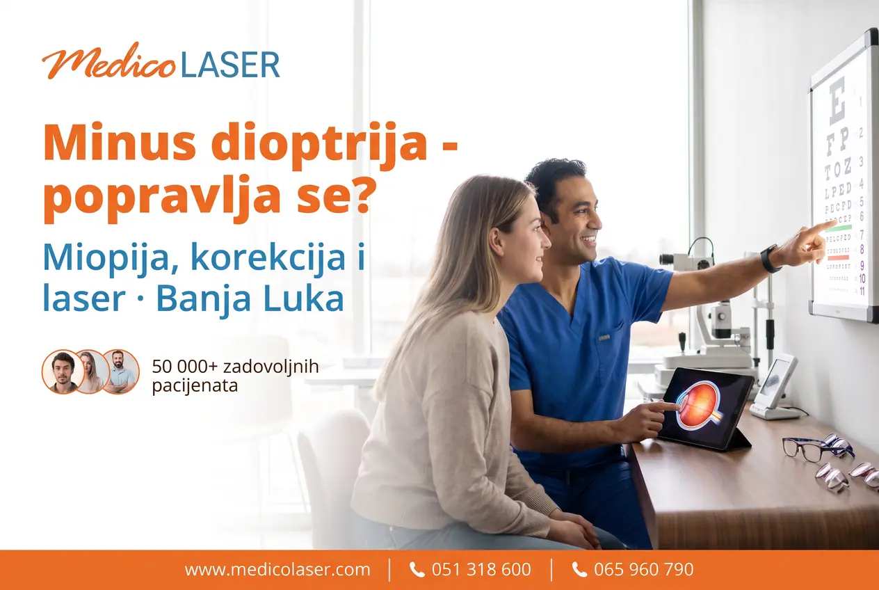 Da li se minus dioptrija može popraviti?