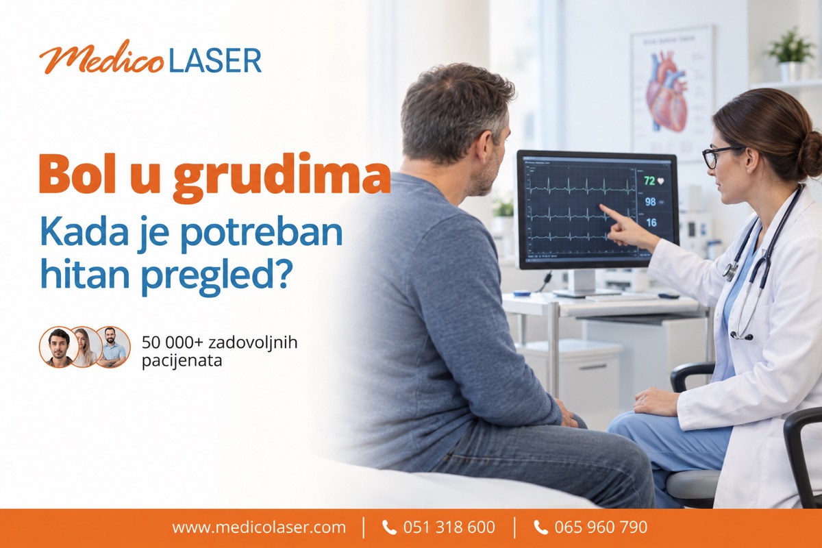 Bol u grudima - kada je potreban hitan pregled?