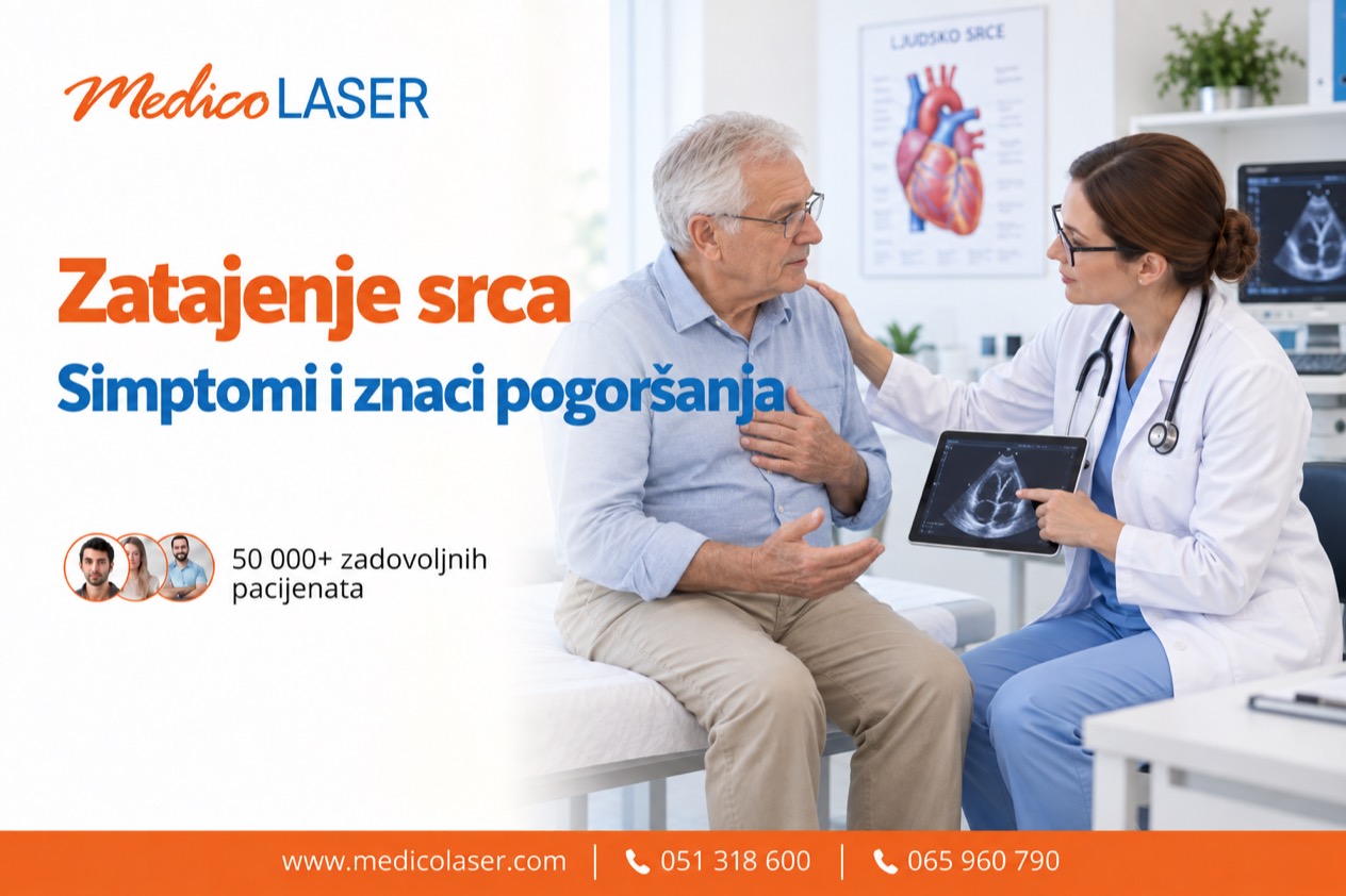 Zatajenje srca - simptomi i kada je hitno