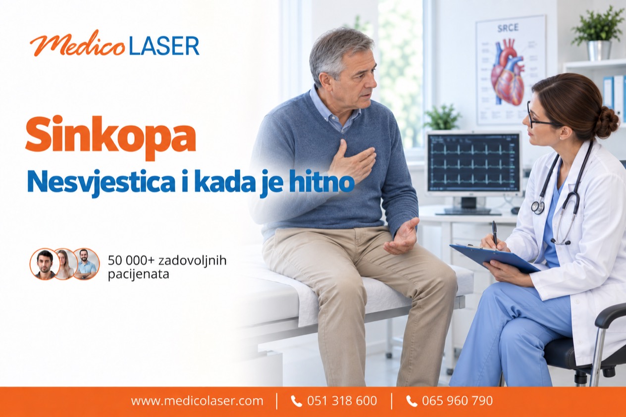 Nesvjestica i sinkopa - uzroci i kada je hitno