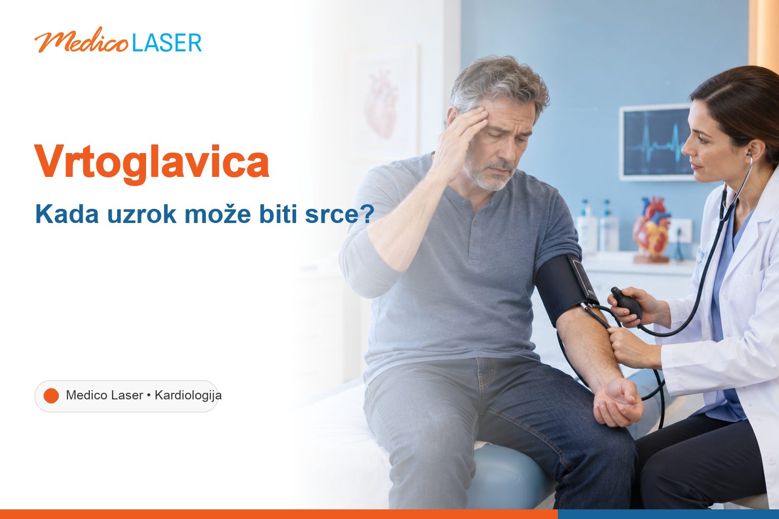 Vrtoglavica: kada uzrok može biti srce?