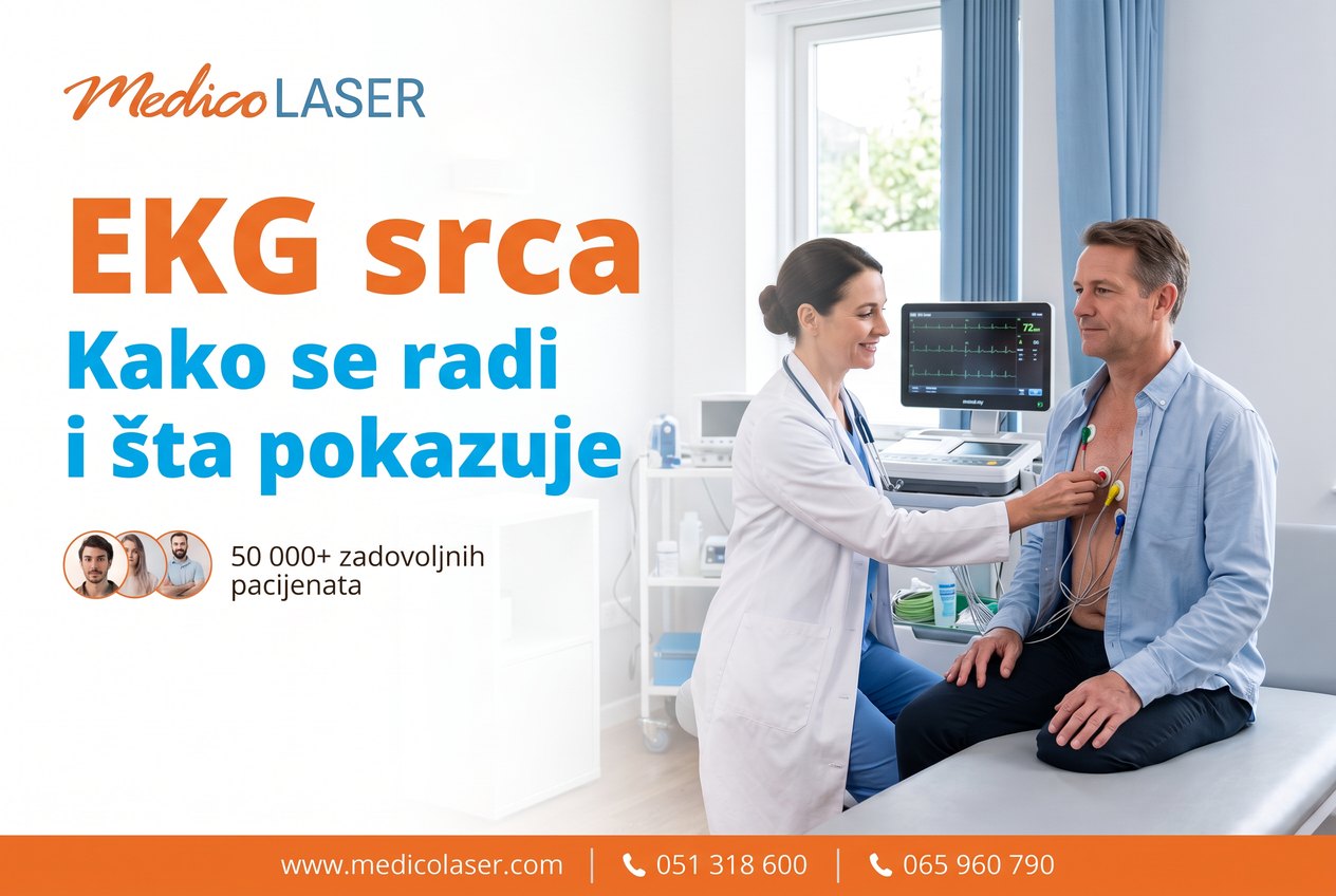 EKG srca: kako se radi, šta pokazuje i šta znači nalaz