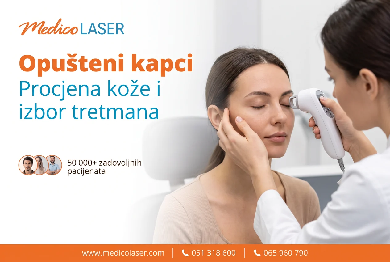 Opušteni kapci - dermatohalaza (tretmani)