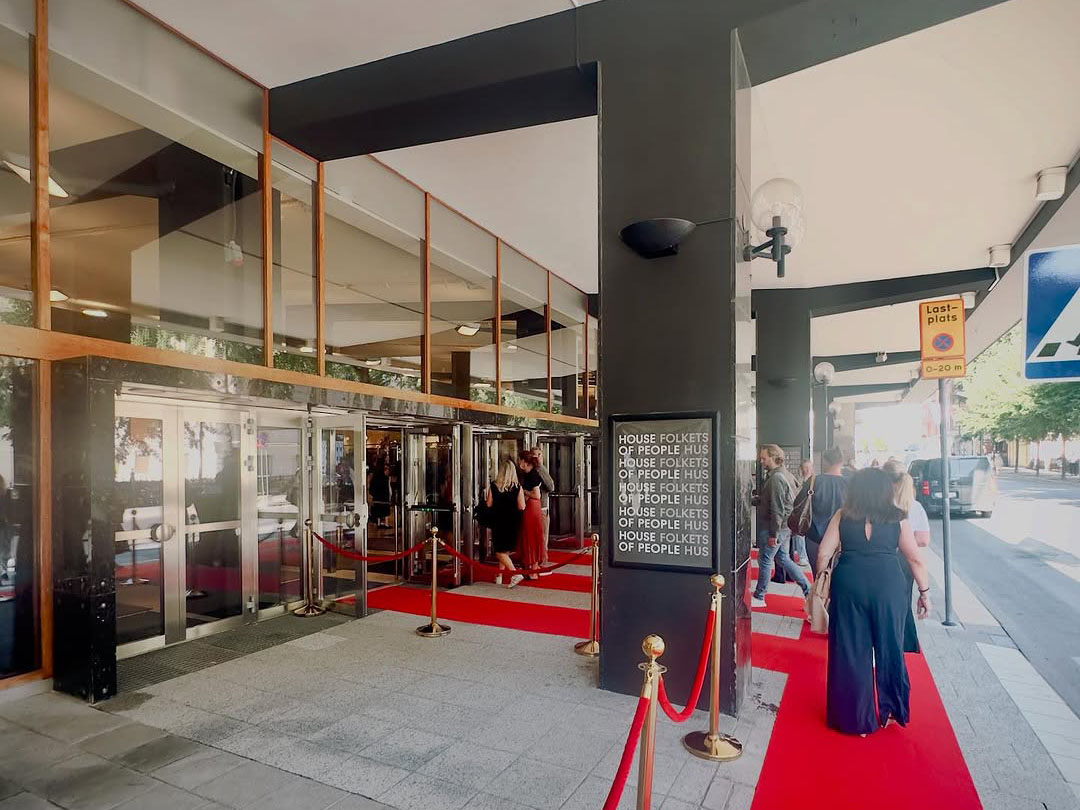 Invigning av Folkets Hus - House of People
