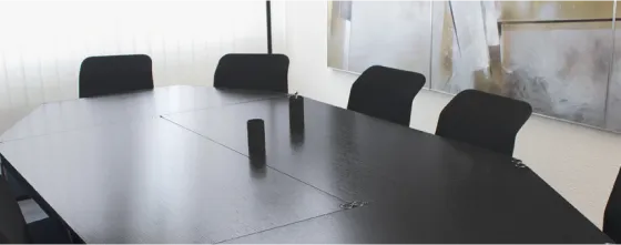 Photo de la salle de réunion de Bolliger Immobilier