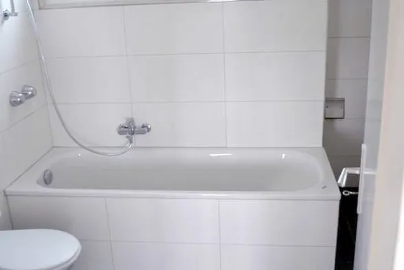 Baignoire et toilettes