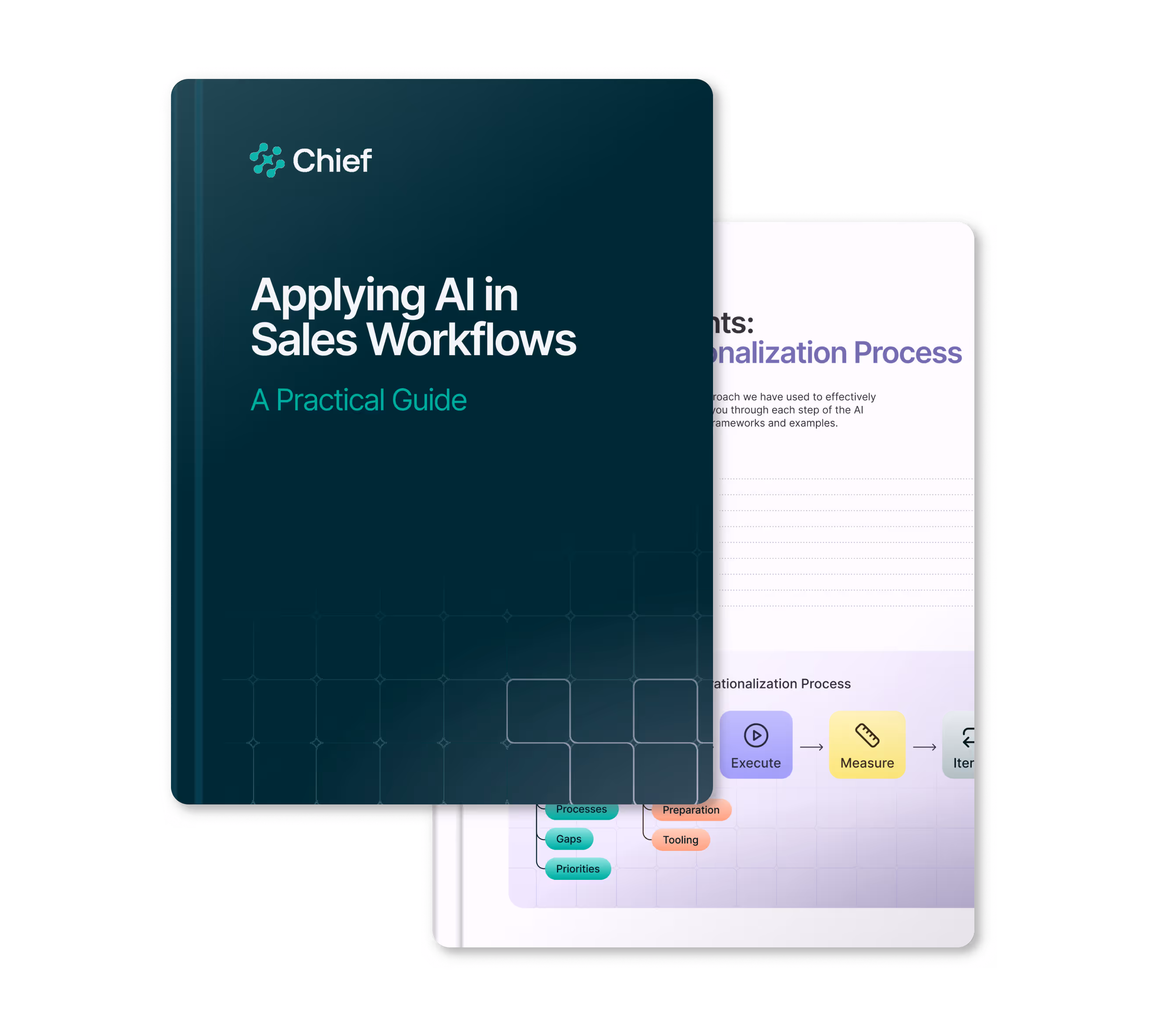 The cover of "Applying AI in Sales Workflows: A Practical Guide"