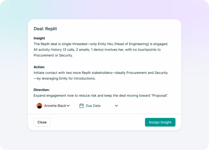 An insight from Chief about a single threaded deal