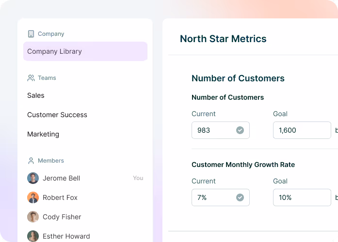A screenshot of the Chief Context Library, where users can give Chief information about how their org operates.