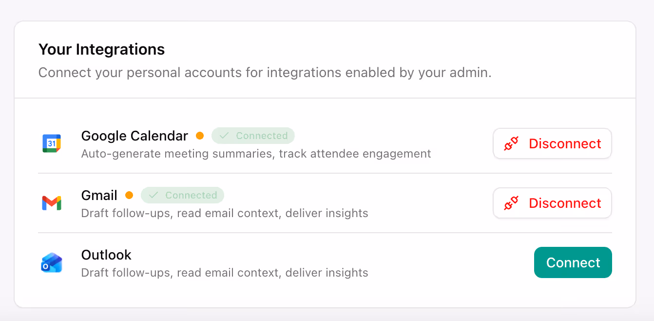 CRM connection
