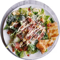 Salad on a plate