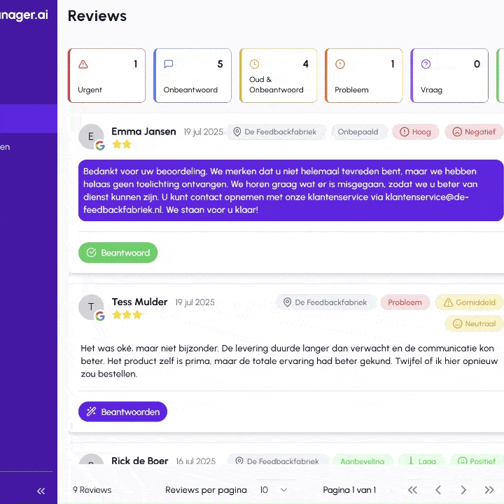 How to reply to reviews on RepManager
