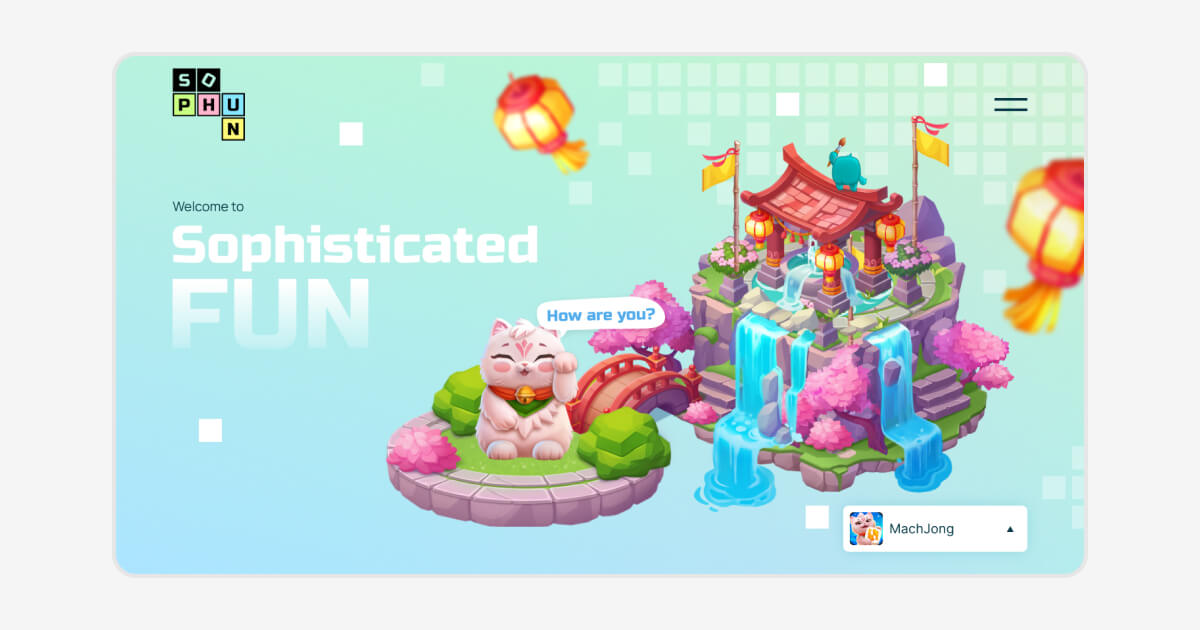 Имиджевый сайт GameDev команды