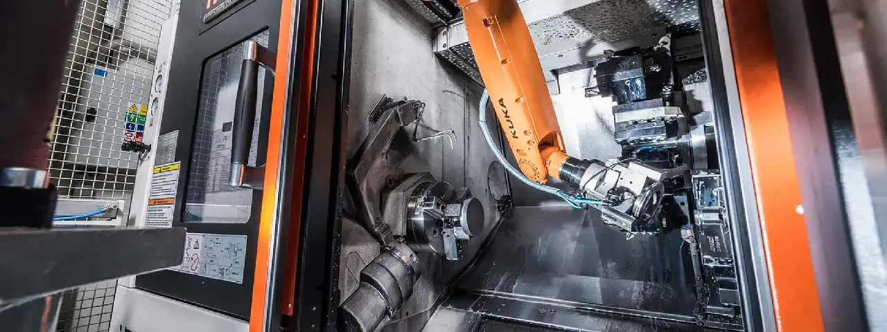 A CNC machine.